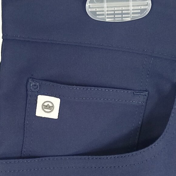 Peter Millar Golf Pants Men's 36x30 Navy Blue Crown Sport - Picture 3 of 14